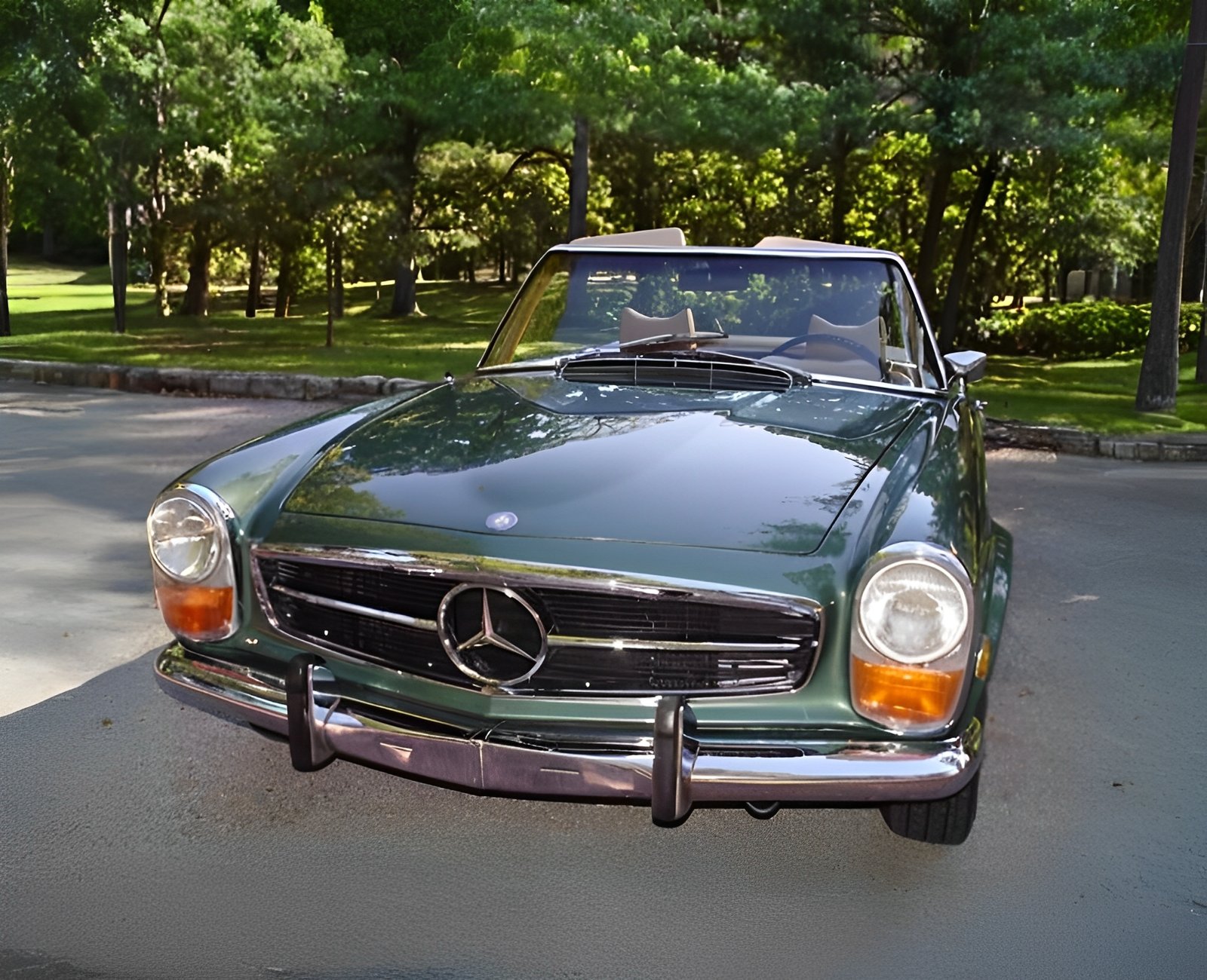 Premium 1970 Mercedes 280SL Pagoda convertible in excellent mechanical and visual condition with heritage charm.